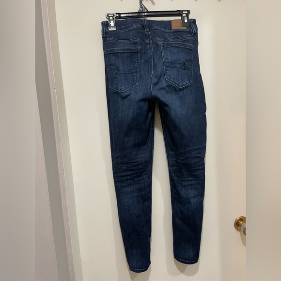 AE Next Level Super Stretch Hi Rise Jeggings Jeans Size 4 Short - Picture 3 of 7